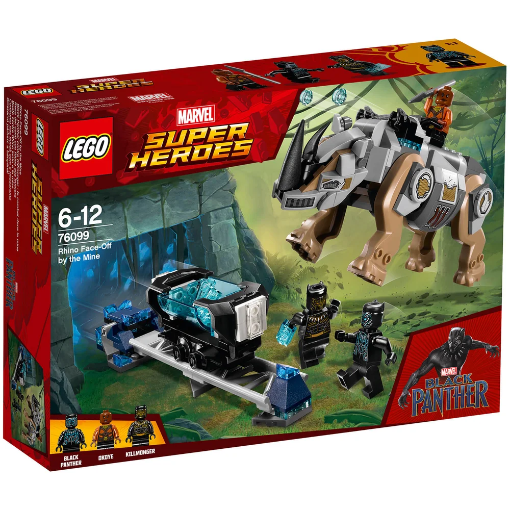 LEGO Superheroes : Black Panther contre Killmonger : le combat dans la mine (76099) Image 1