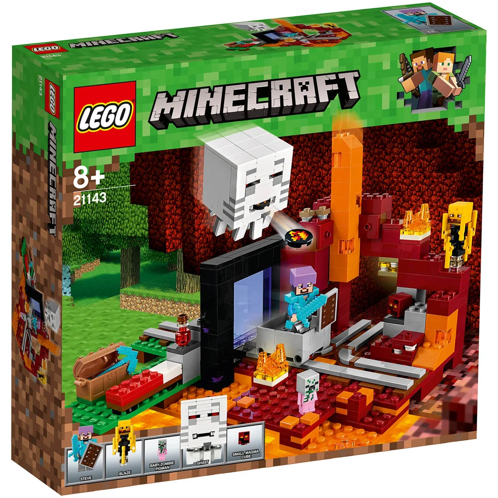 LEGO Minecraft : Le portail du Nether (21143) Image 1