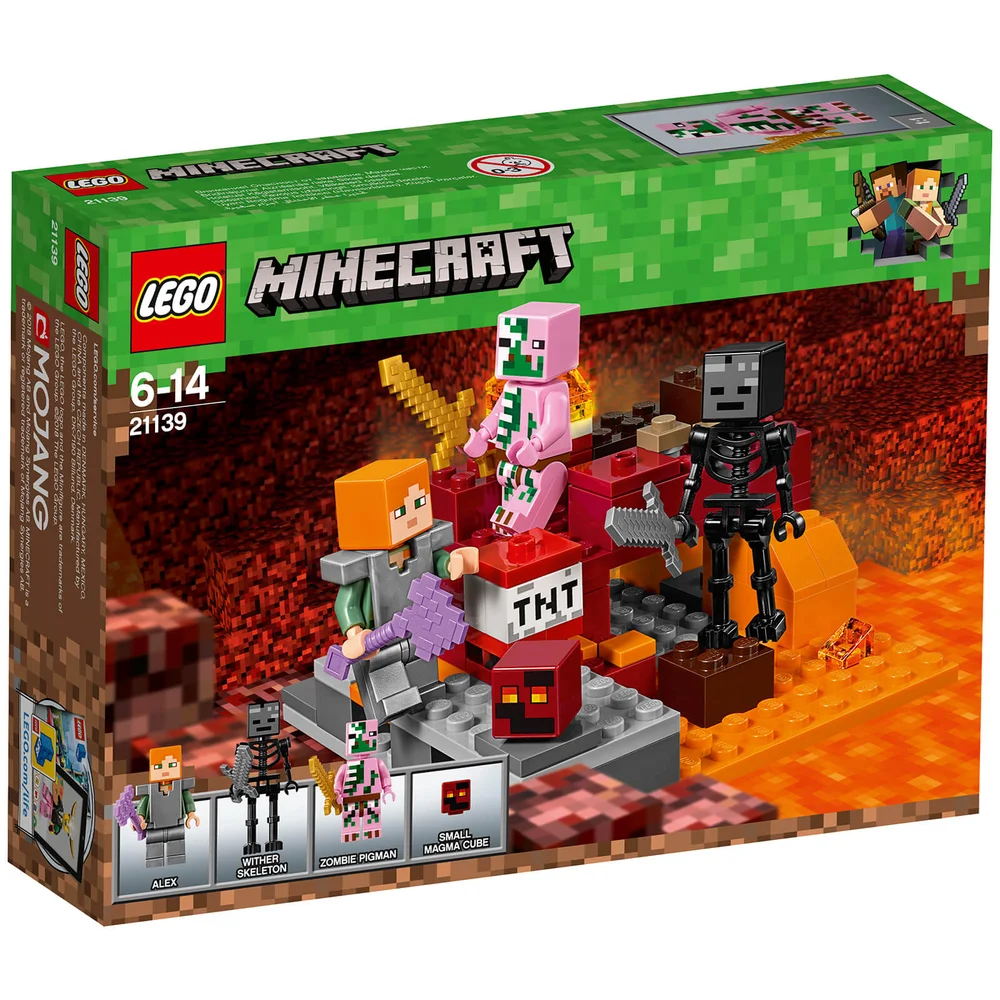 LEGO Minecraft : La bataille du Nether (21139) Image 1