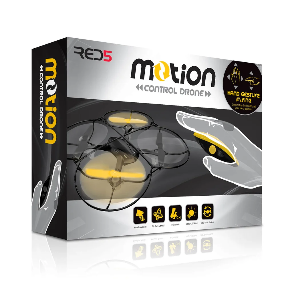 Drone Motion Control RED5 - Jaune / Noir Image 1