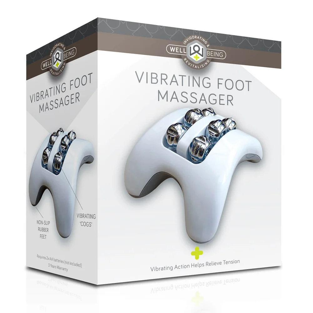 Masseur de Pieds Vibrant - Blanc Image 1
