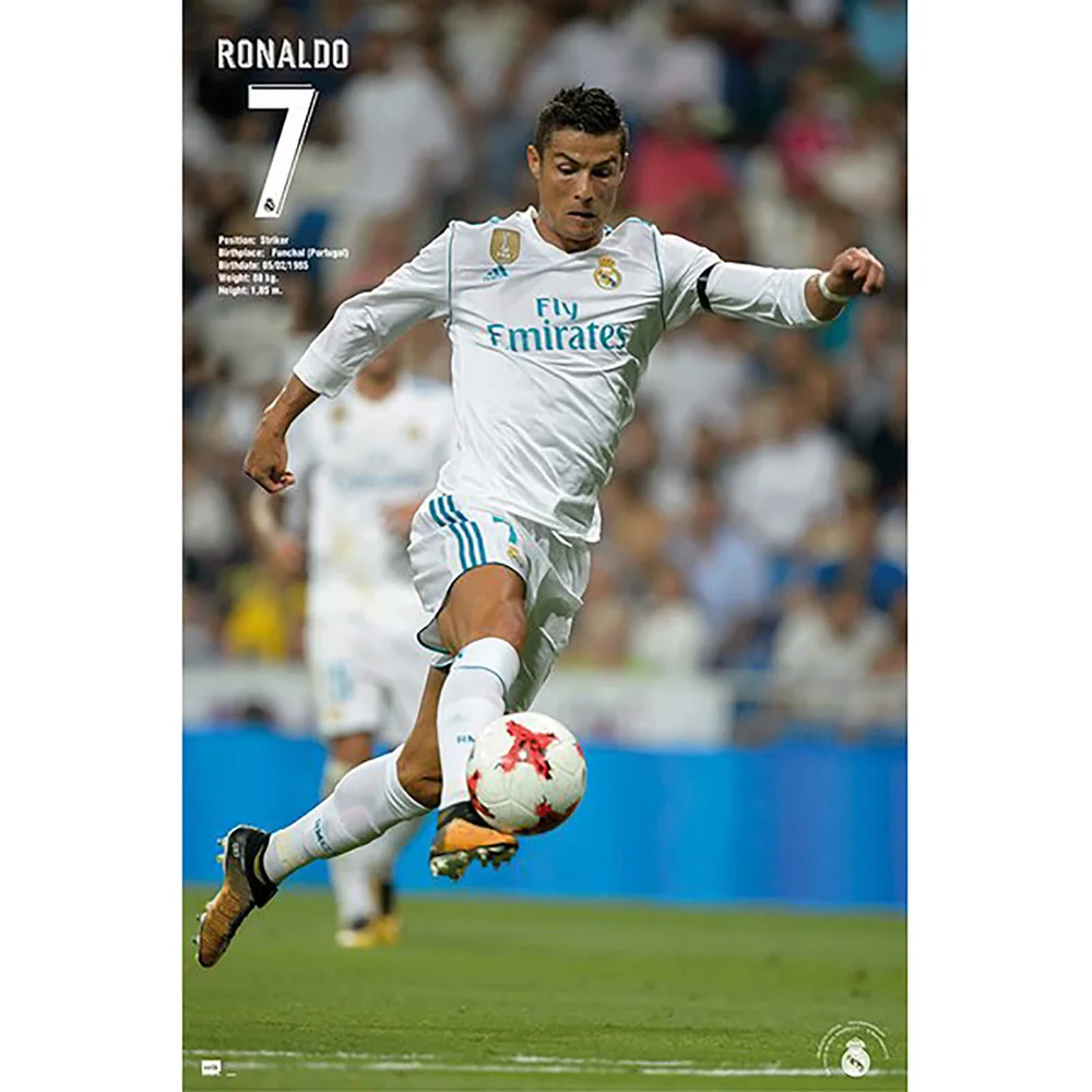 Real Madrid Ronaldo 17/18 Maxi Poster 61 x 91.5cm Image 1