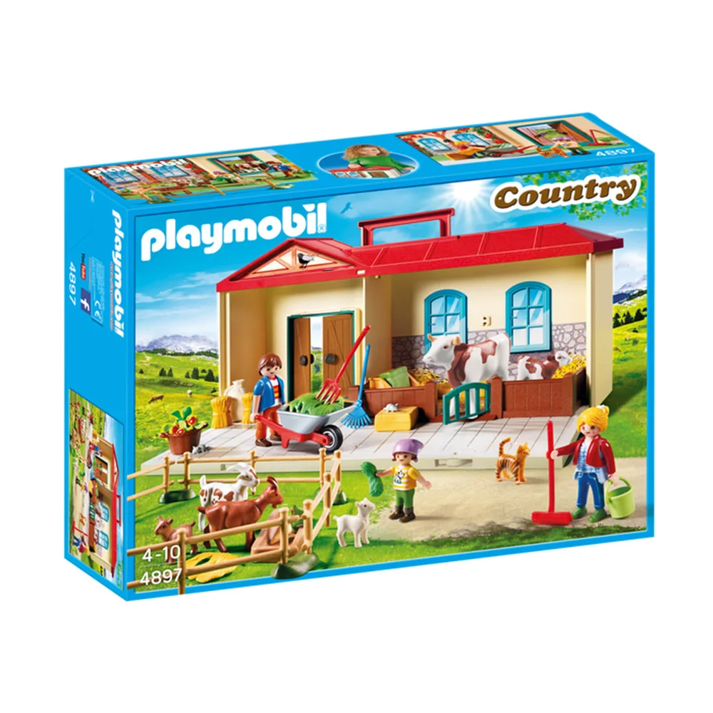 Playmobil : Ferme transportable (4897) Image 1