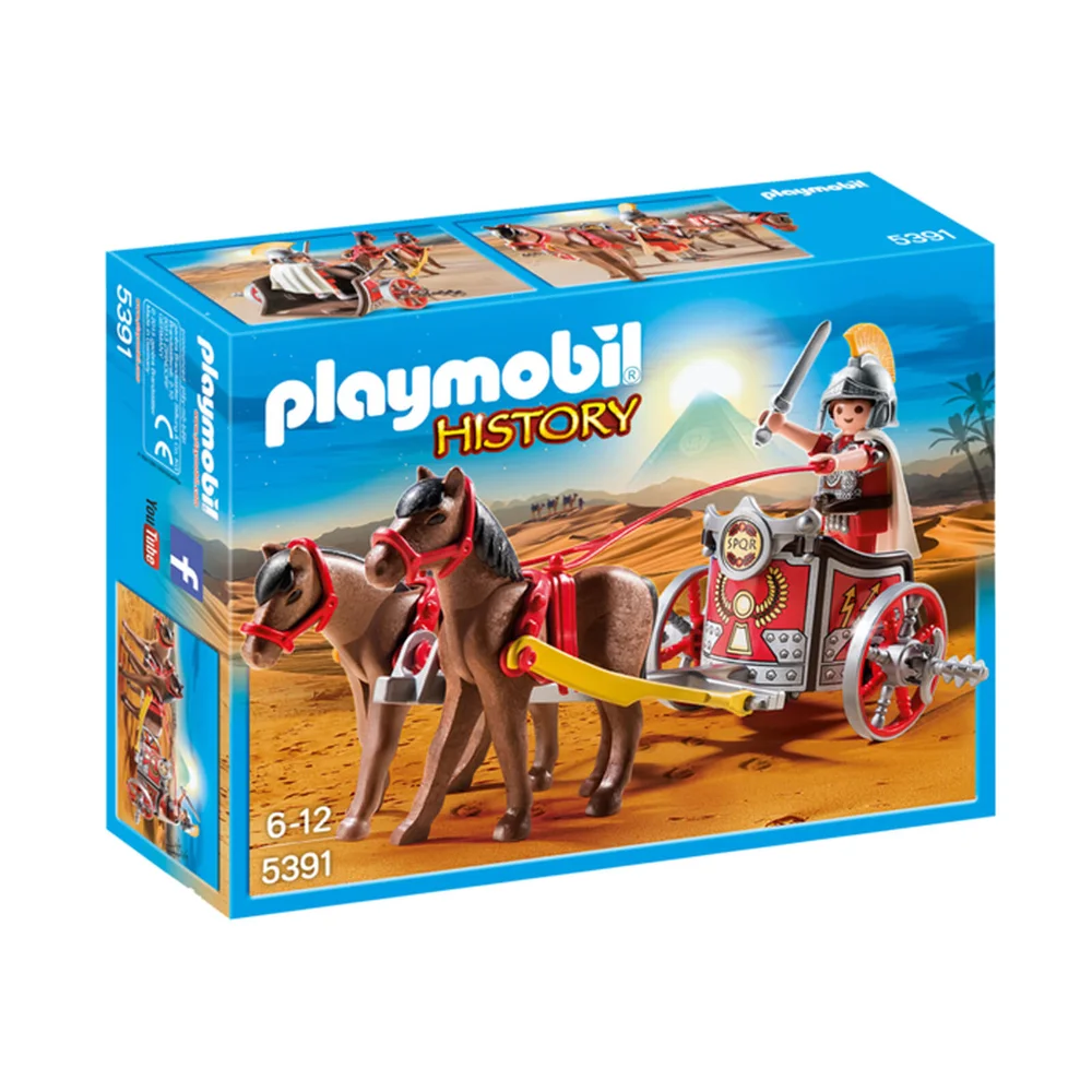 Playmobil : Char romain avec tribun (5391) Image 1