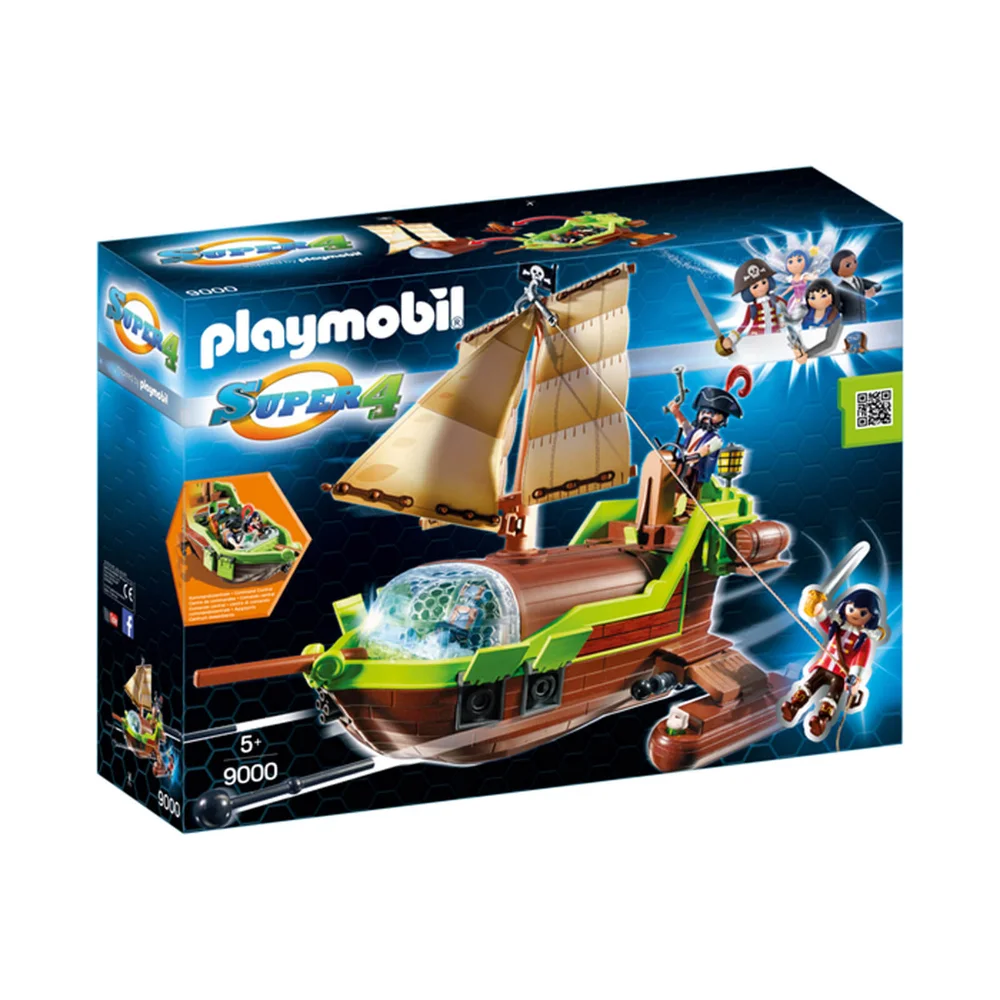 Playmobil : Bateau pirate Caméléon avec Ruby (9000) Image 1
