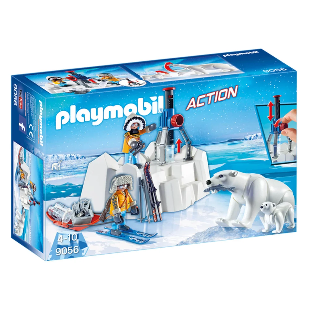 Playmobil : Explorateurs avec ours polaires (9056) Image 1