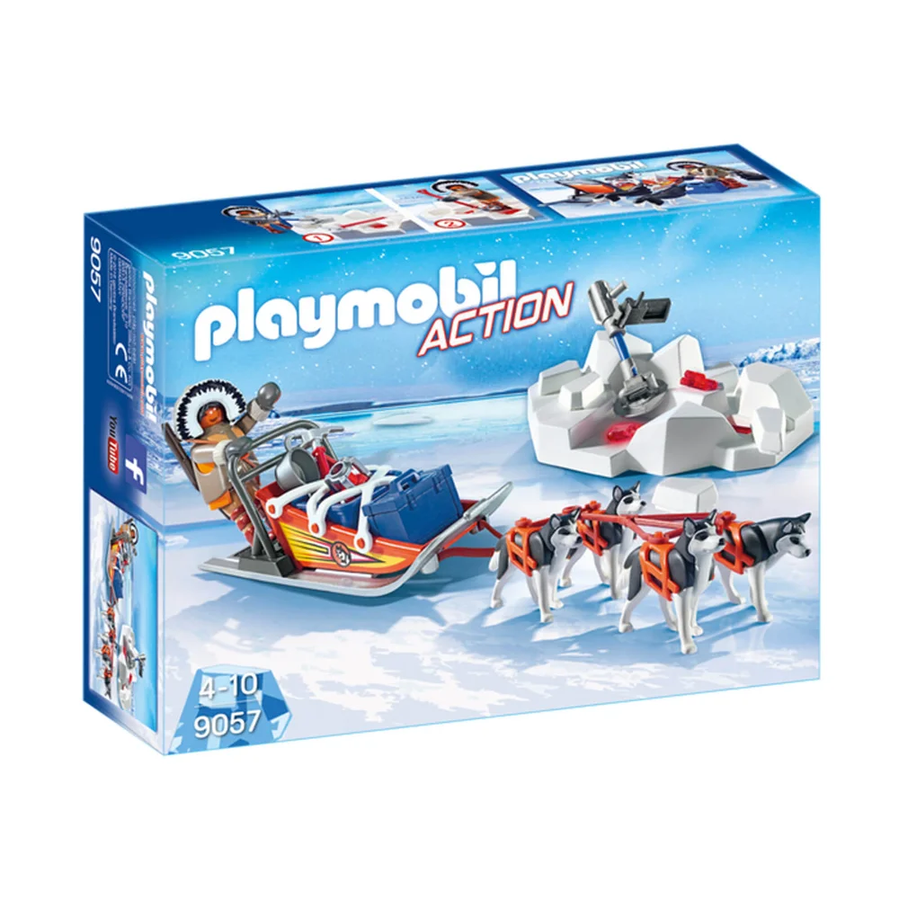 Playmobil : Explorateur avec chiens de traineau (9057) Image 1