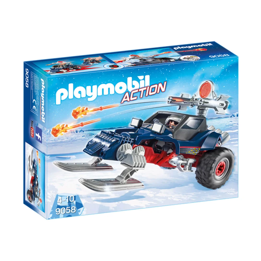 Playmobil : Motoneige avec pirate des glaces (9058) Image 1