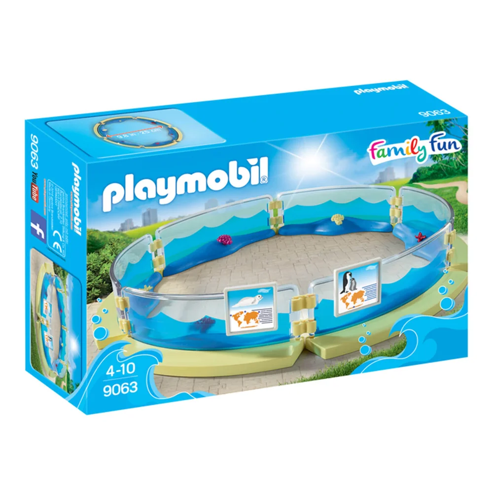 Playmobil : Enclos pour les animaux marins (9063) Image 1