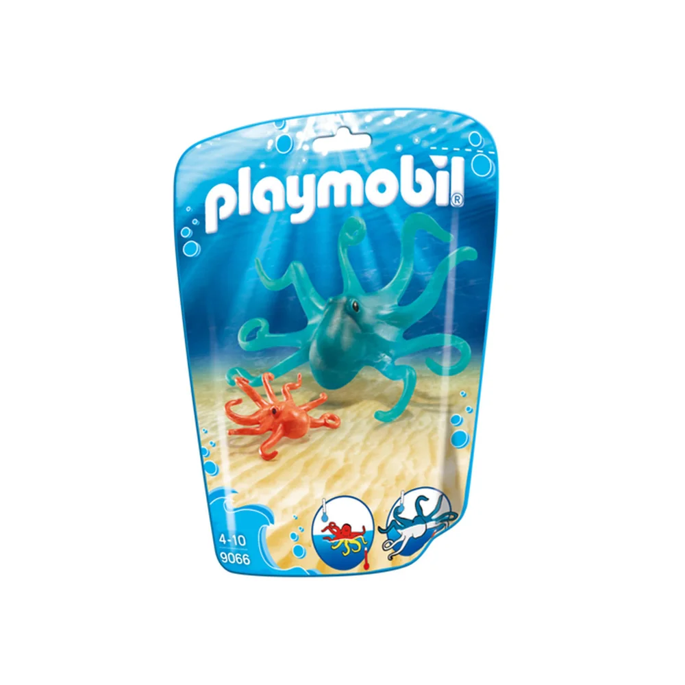 Playmobil : Pieuvre et son petit (9066) Image 1