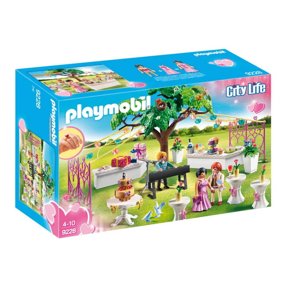Playmobil : Espace cocktail de mariage (9228) Image 1