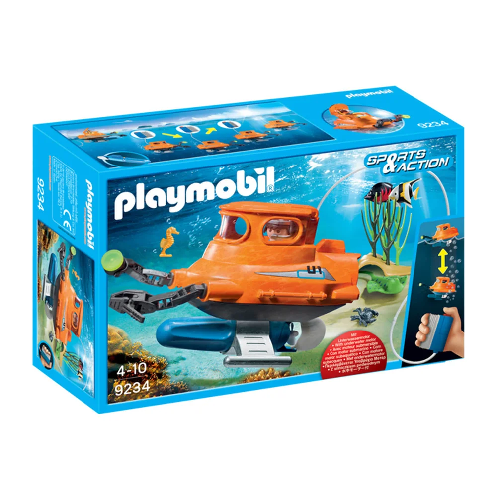 Playmobil Cloche de plongée avec moteur submersible (9234) Image 1