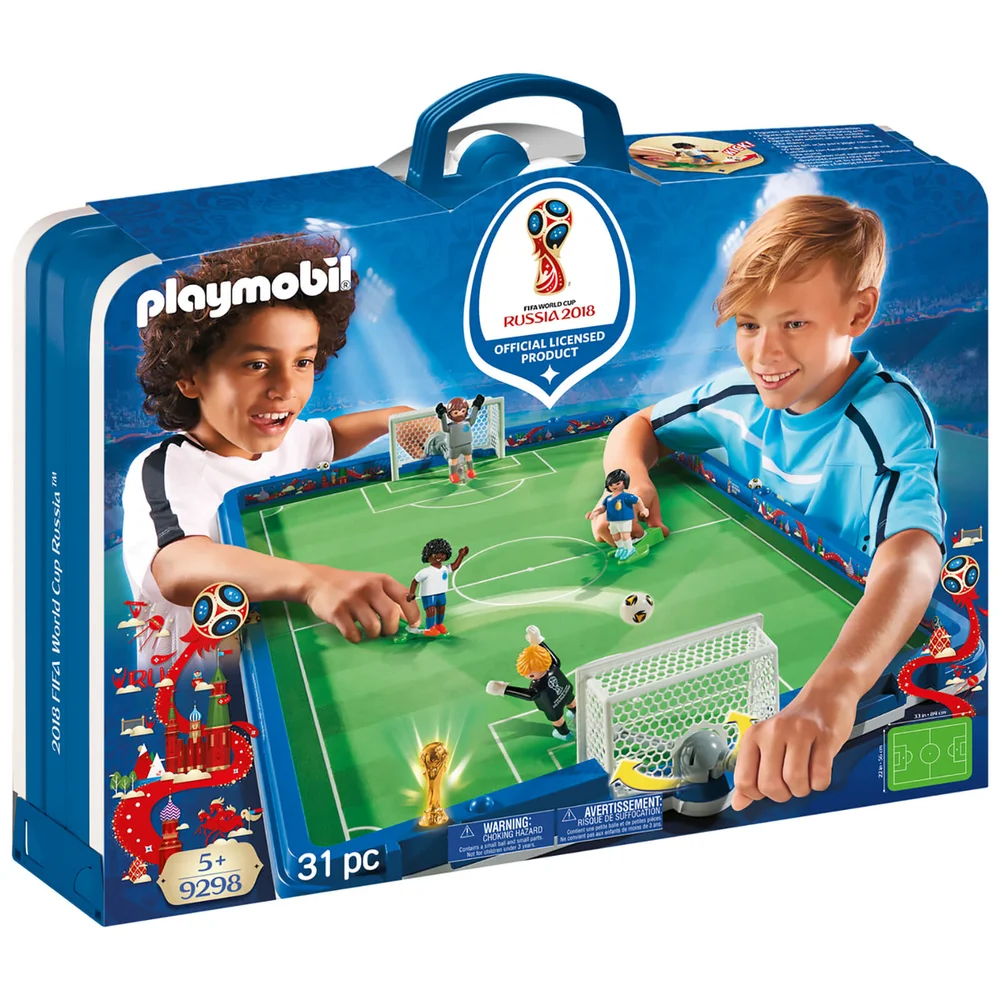 Playmobil : Stade de foot transportable FIFA - Russie 2018™ (9298) Image 1