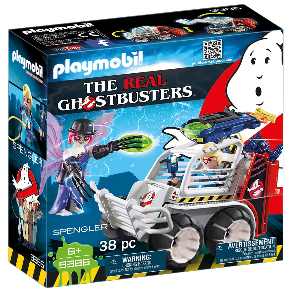 Playmobil Ghostbusters Spengler et voiturette (9386) Image 1