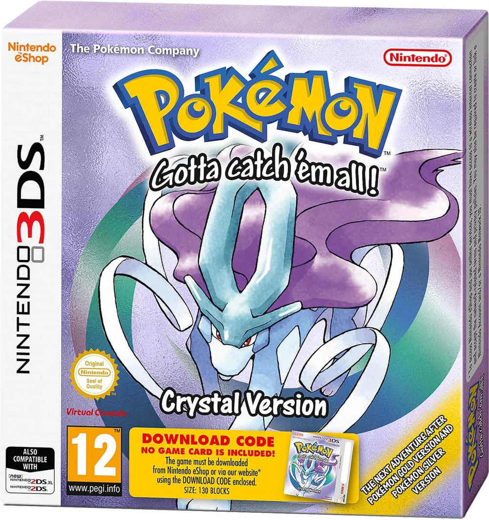Pokémon Version Cristal (Avec Code Téléchargement) Image 1