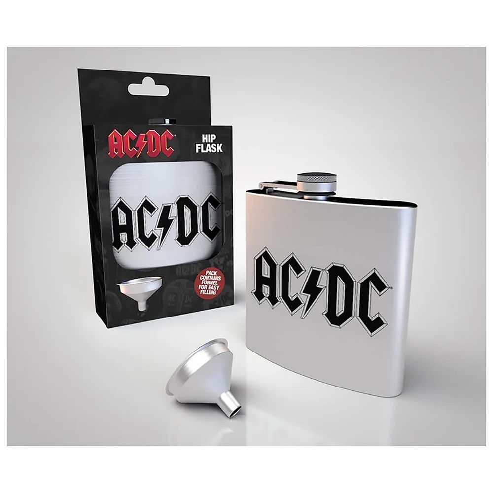 Flasque Logo AC/DC - Acier Inoxydable Image 1