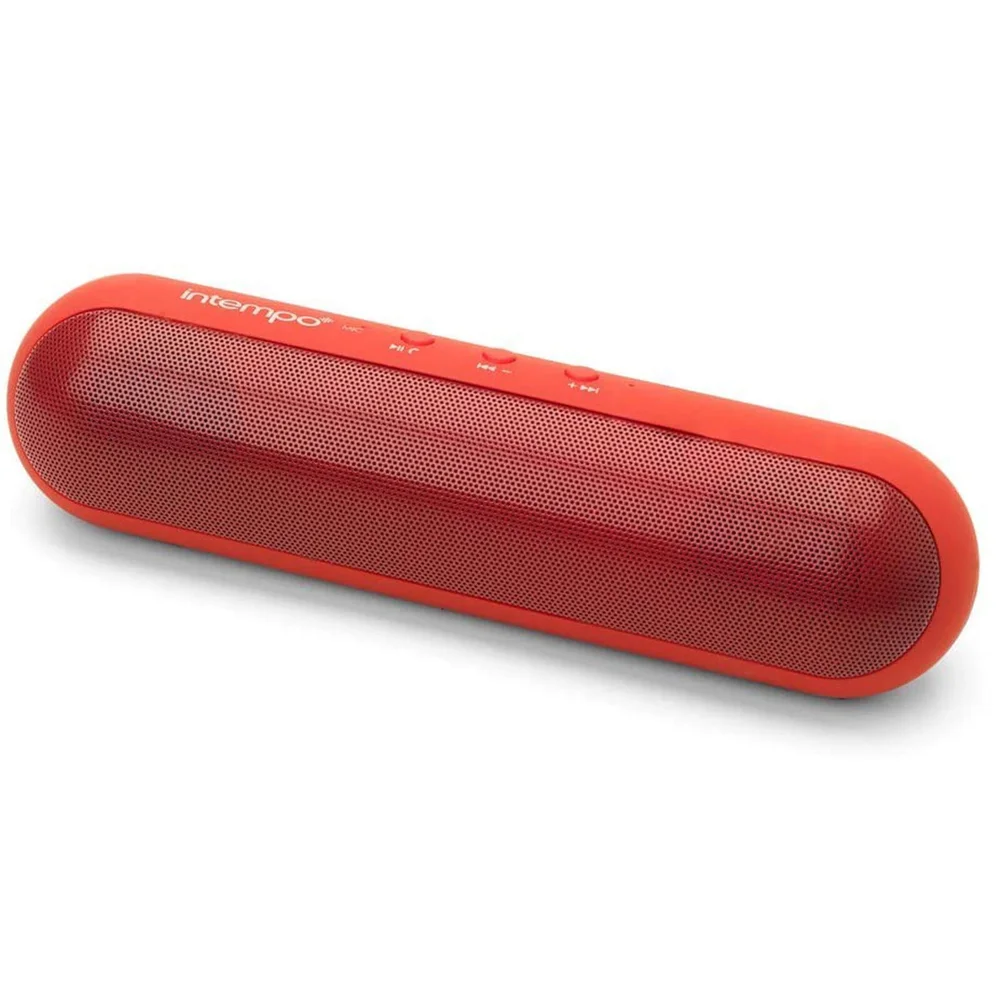 Enceinte Bluetooth Capsule Intempo - Rouge Image 1