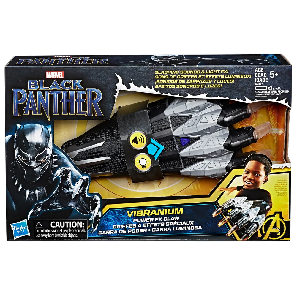 Griffe Sonore Black Panther Vibranium Power FX - Hasbro Marvel Image 1