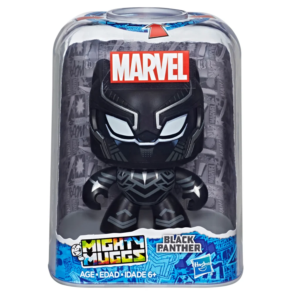 Figurine Mighty Muggs Hasbro Marvel - Black Panther Image 1