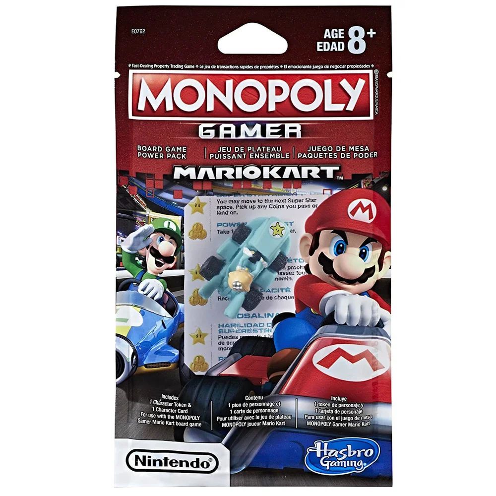 Hasbro Gaming Monopoly - Gamer Mario Kart Power Packs Image 1