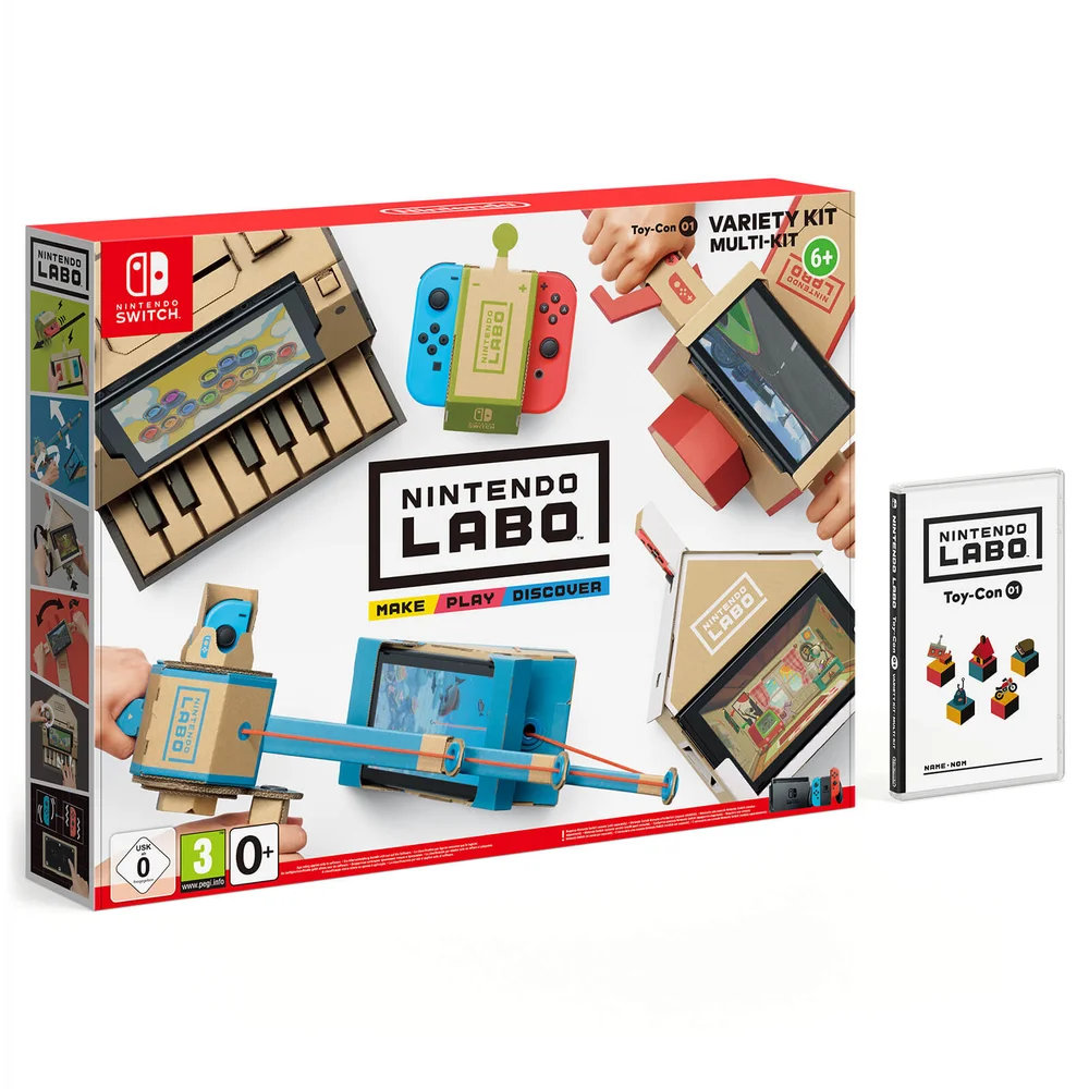 Coffret Nintendo Labo Toy-Con 01 : Multi Kit Image 1
