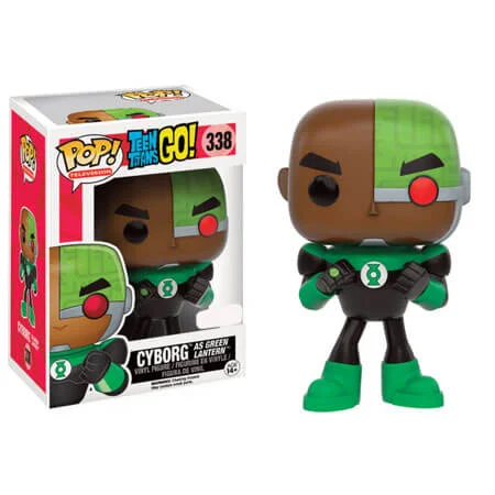 Figurine Pop! Cyborg en Green Lantern - Teen Titans Go! Image 1