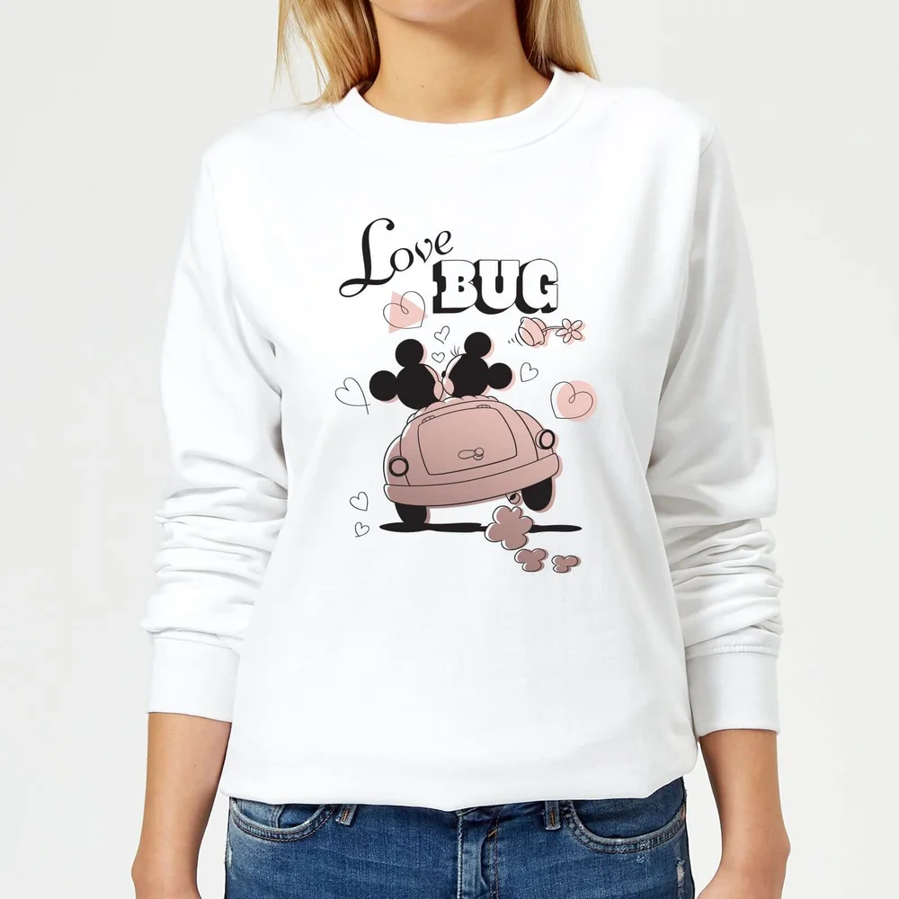 Sweat Femme Minnie et Mickey Mouse Love Bug (Disney) - Gris - S Image 1