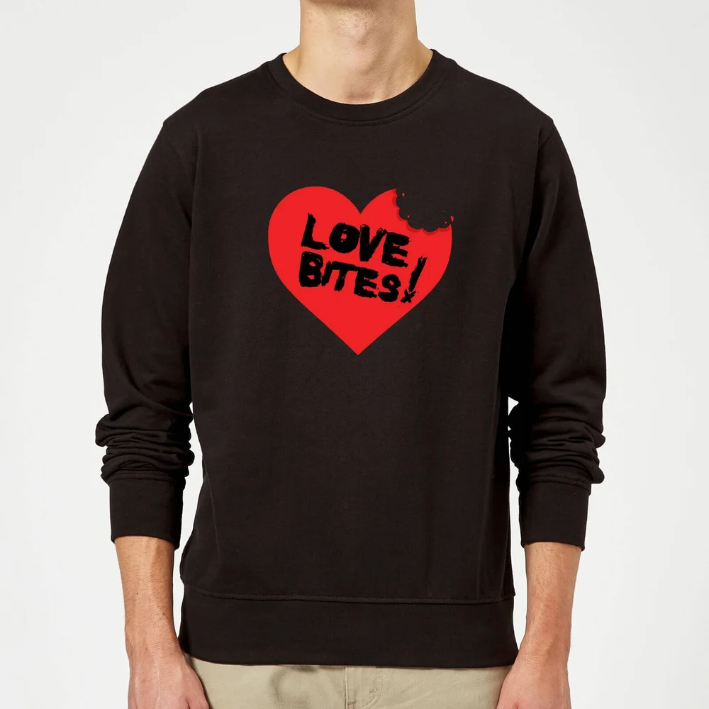 Sweat Homme Love Bites - Noir - S - Noir Image 1