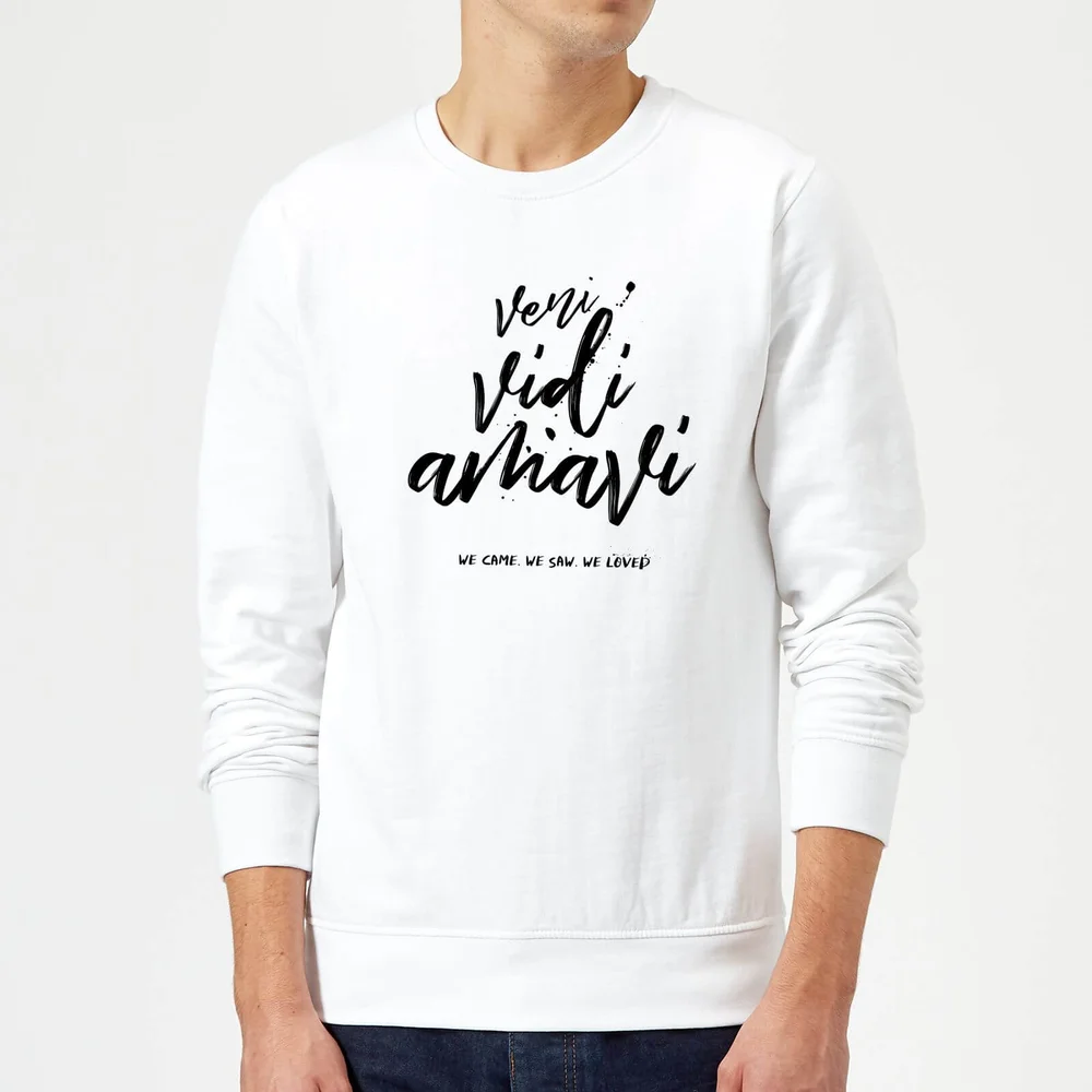 Sweat Homme We Came. We Saw. We Loved. - Blanc - S - Blanc Image 1