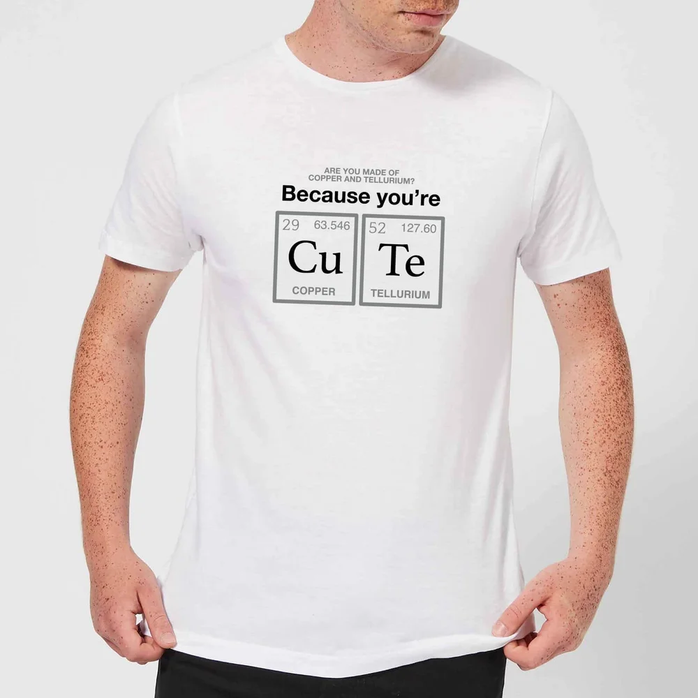 T-Shirt Homme You're CU TE - Blanc - S - Blanc Image 1
