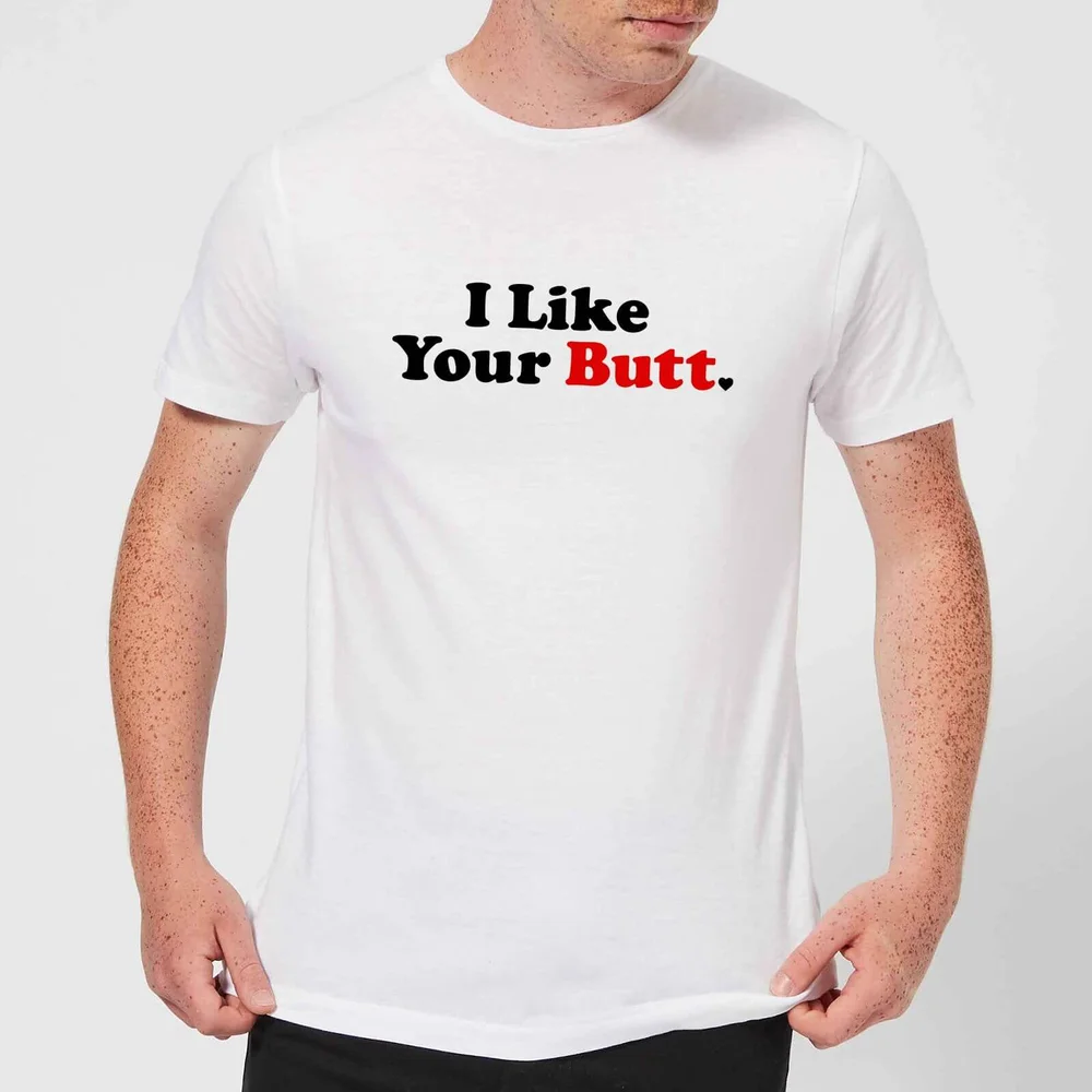 T-Shirt Homme I Like Your Butt - Blanc - S - Blanc Image 1