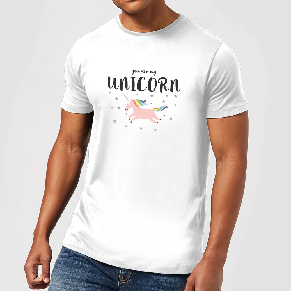 T-Shirt Homme You Are My Unicorn - Blanc - S - Blanc Image 1