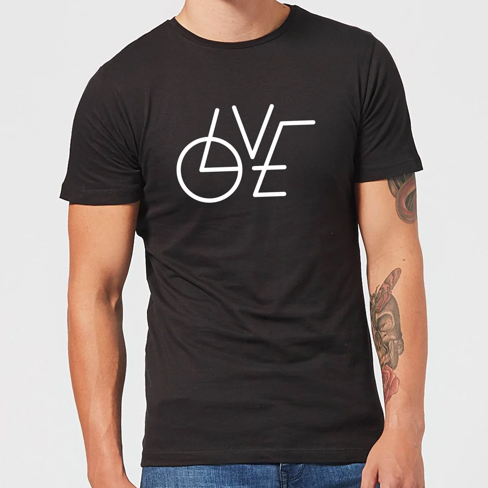 T-Shirt Homme LOVE Modern - Noir - S - Noir Image 1