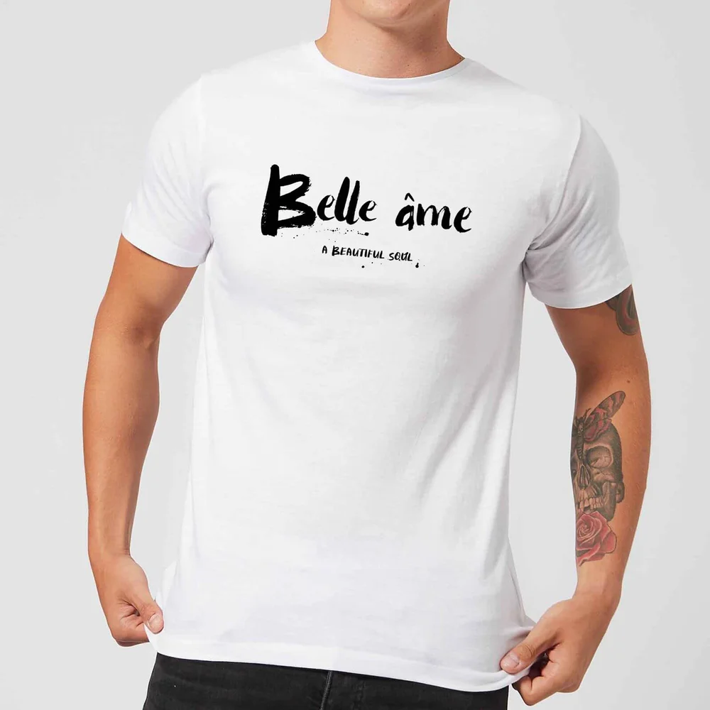 T-Shirt Homme Belle Âme - Blanc - S - Blanc Image 1