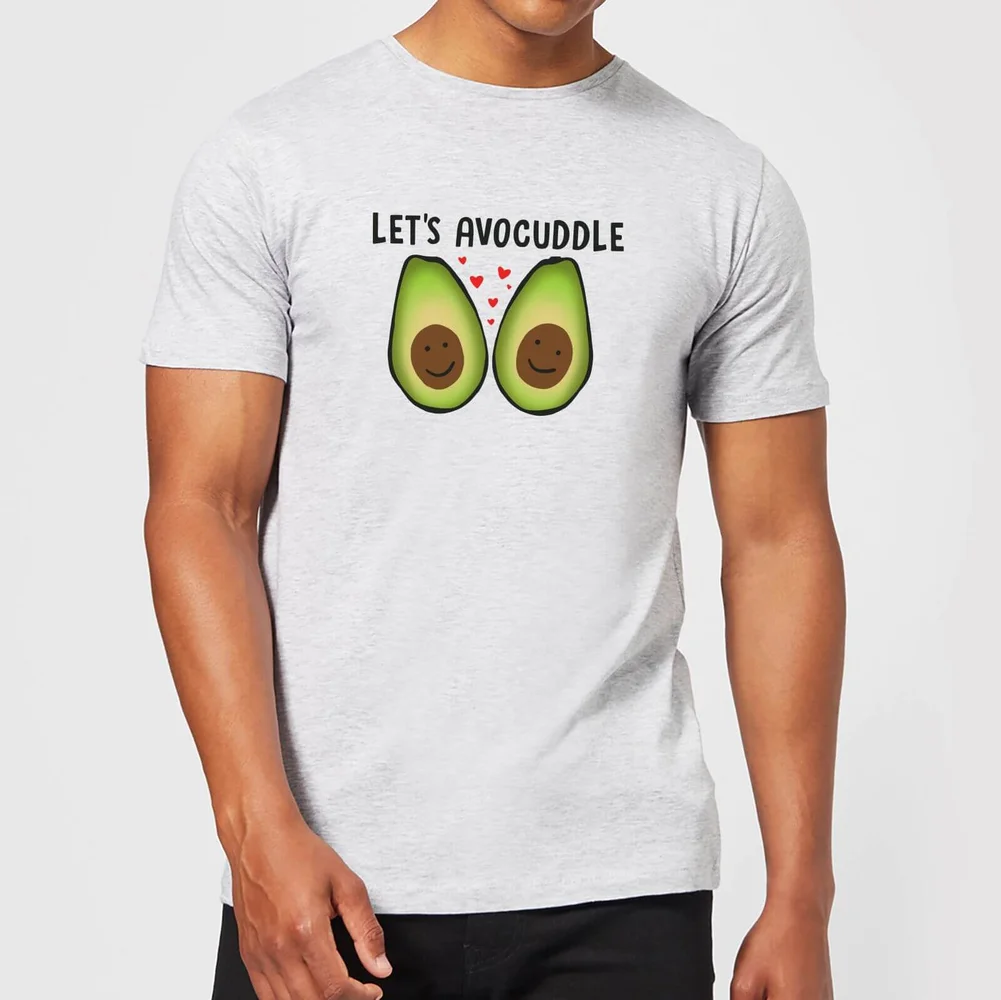 T-Shirt Homme Let's Avocuddle - Gris - S - Gris Image 1