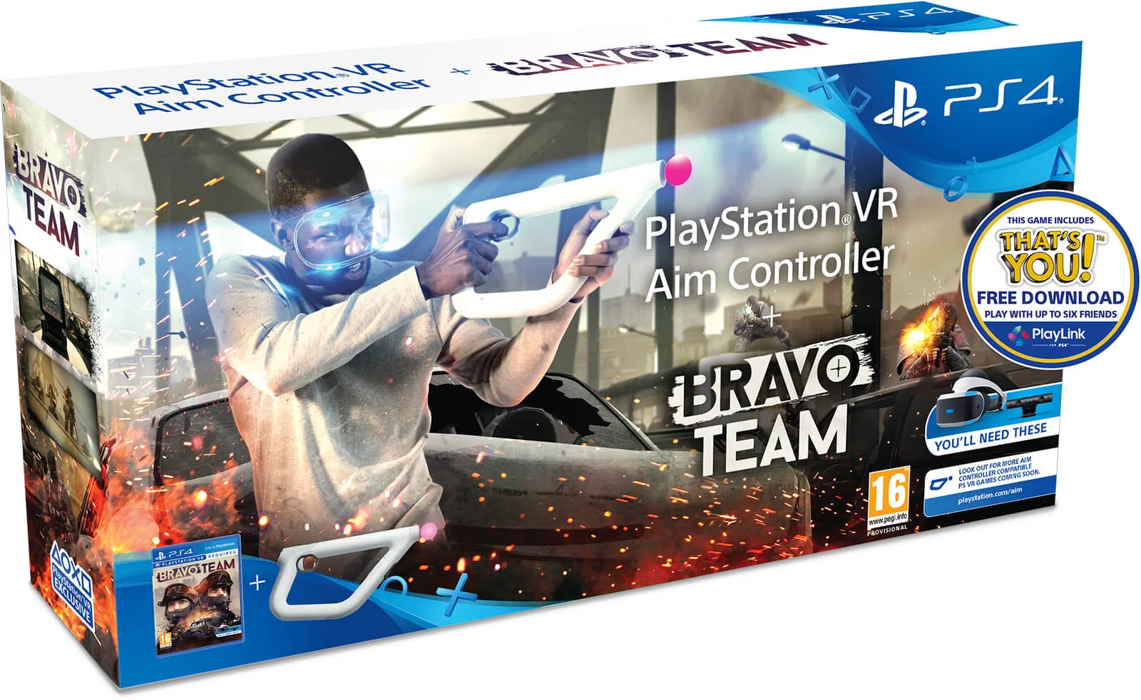 Bravo Team + Manette de visée PlayStation VR Image 1