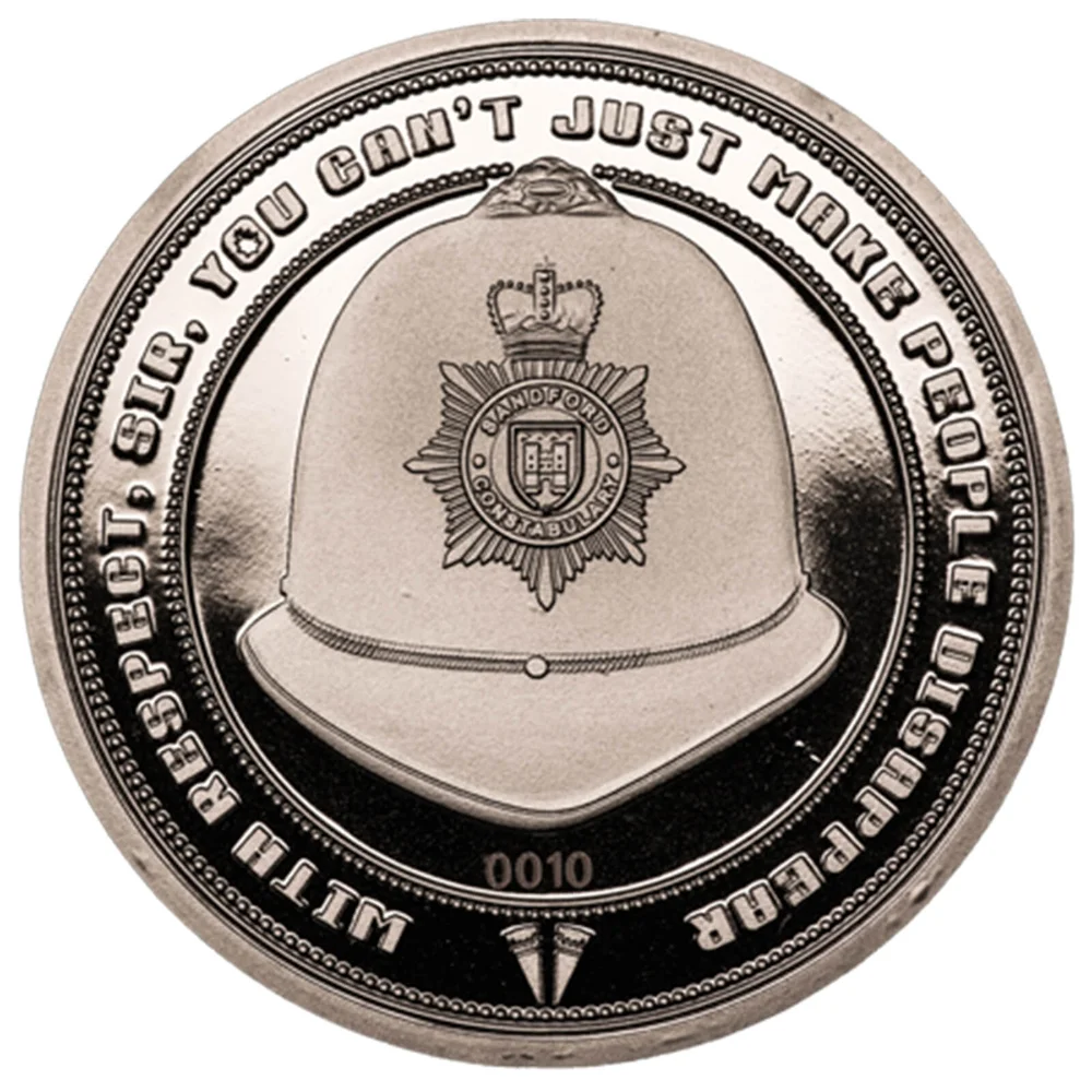 Pièce de Collection Hot Fuzz - Édition Argentée Exclusive pour Zavvi Image 1