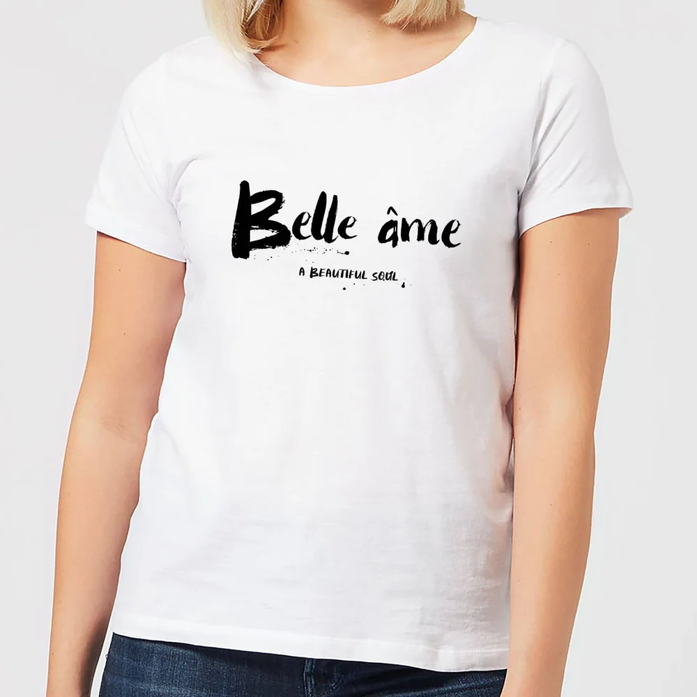 T-Shirt Femme Belle Âme - Blanc - S - Blanc Image 1