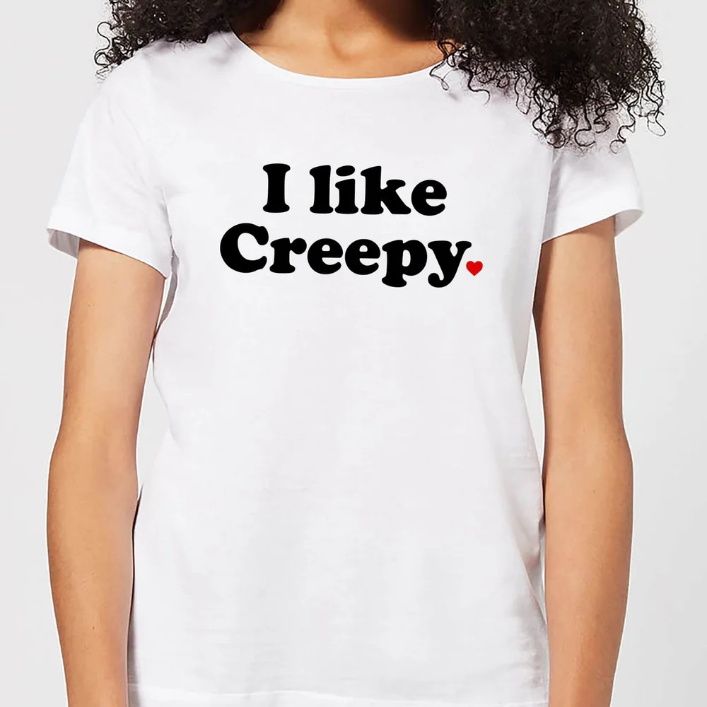 T-Shirt Femme I Like Creepy - Blanc - S - Blanc Image 1