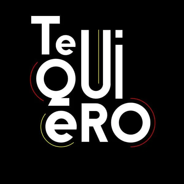 T-Shirt Femme Te Quiero - Noir