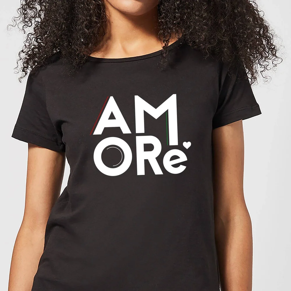 T-Shirt Femme Amore - Noir - 3XL Image 1