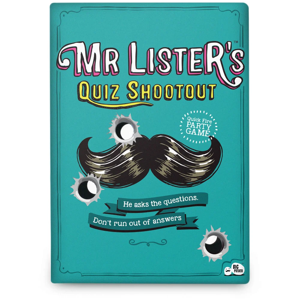 Jeu de Carte - Mr. Lister's Quiz Shootout Image 1