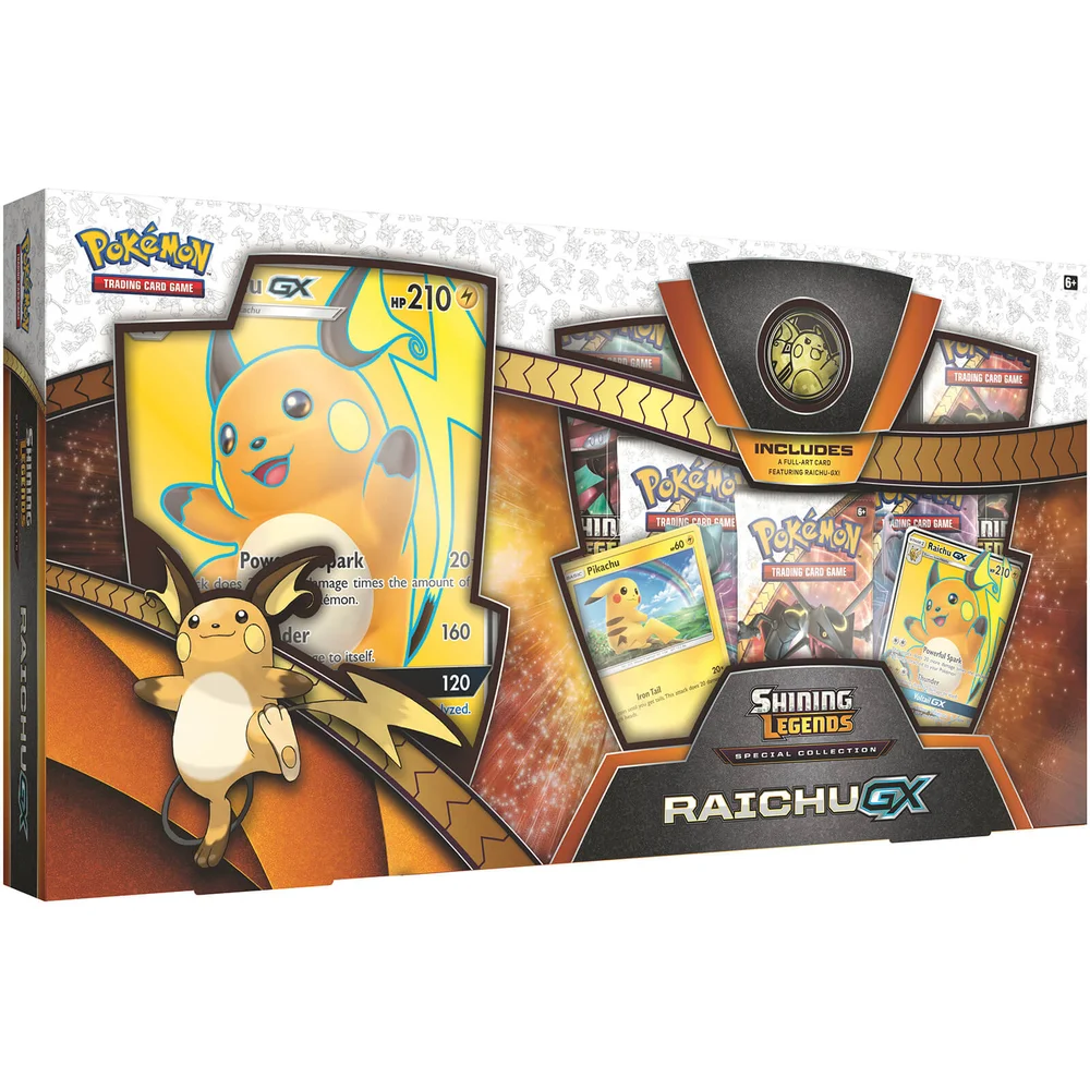 Jeu Raichu-GX: Pokémon TCG - Shining Legends Special Image 1