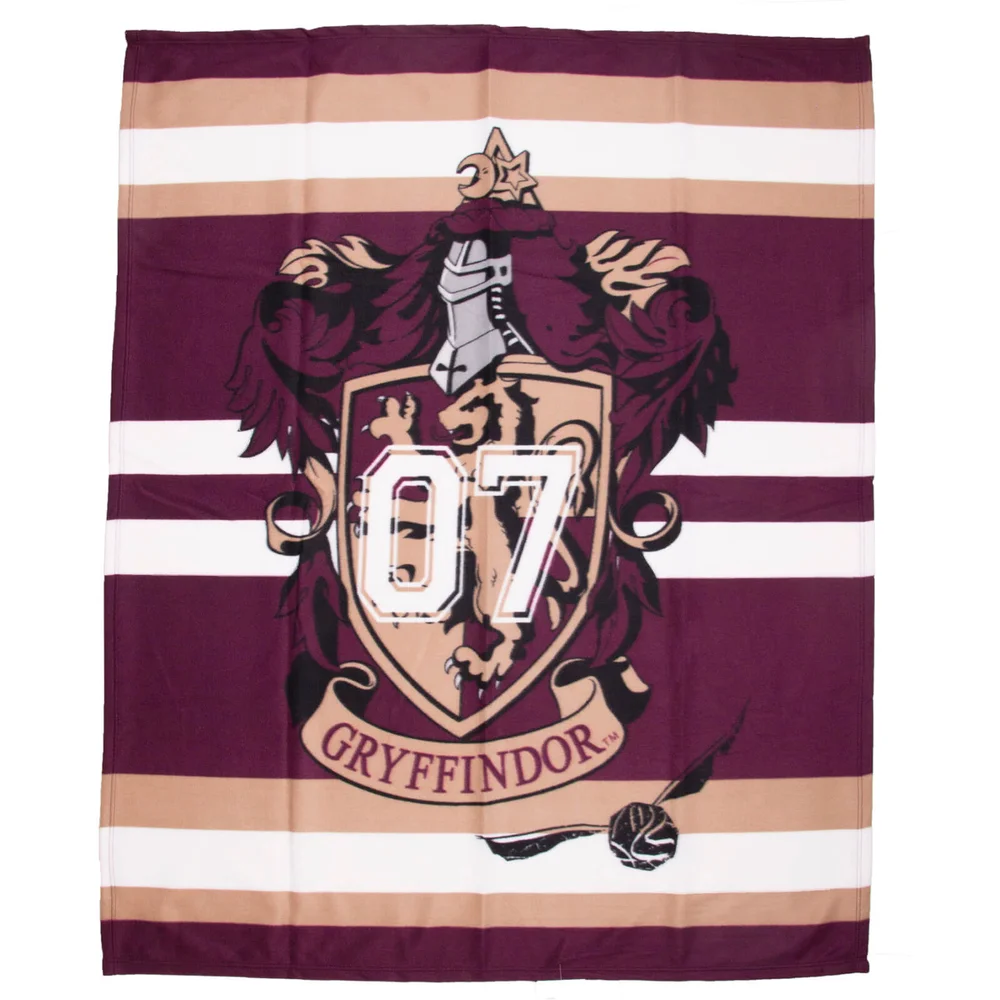 Plaid en Polaire Gryffondor - Harry Potter Image 1