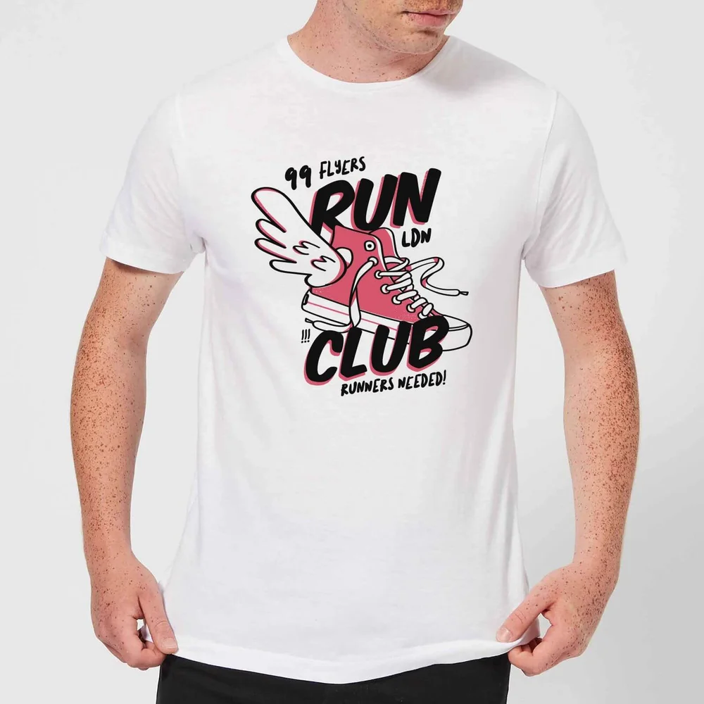 T-Shirt Homme RUN CLUB 99 - Blanc - S - Blanc Image 1