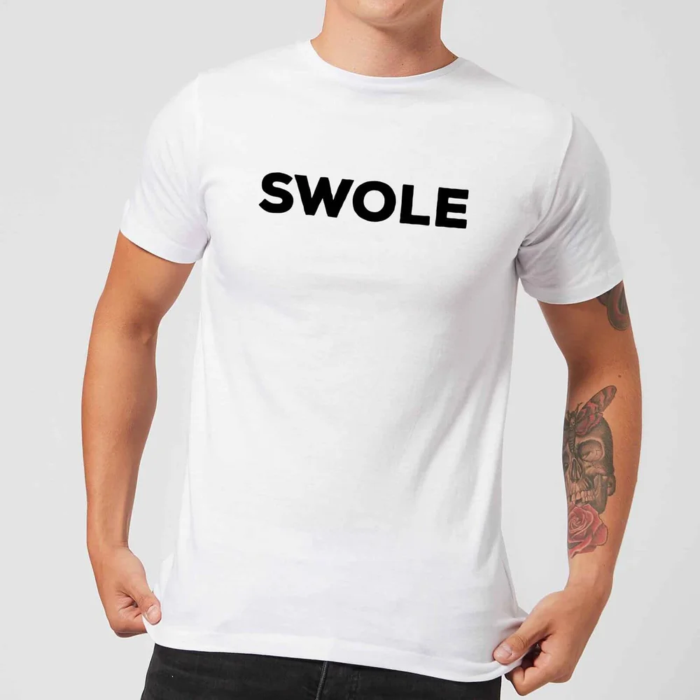 T-Shirt Homme SWOLE - Blanc - S - Blanc Image 1