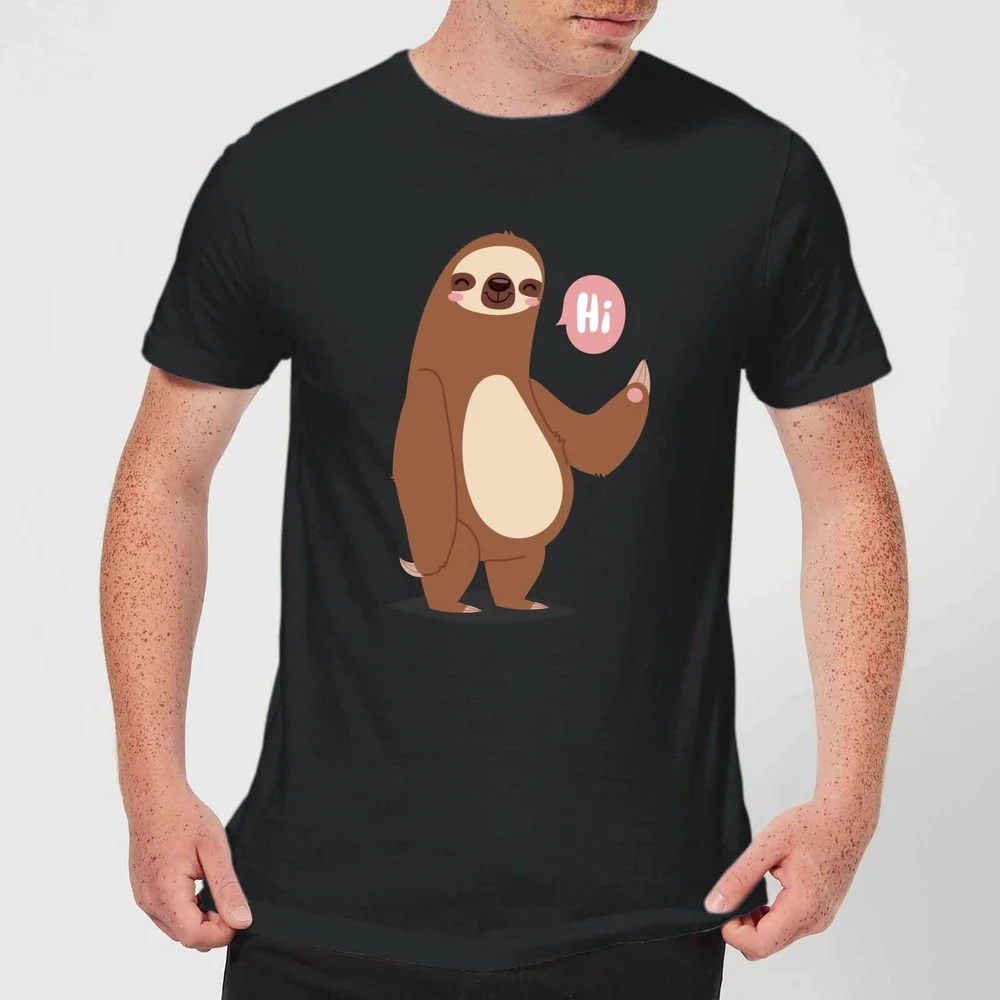 T-Shirt Homme Sloth Hi - Noir - S - Noir Image 1