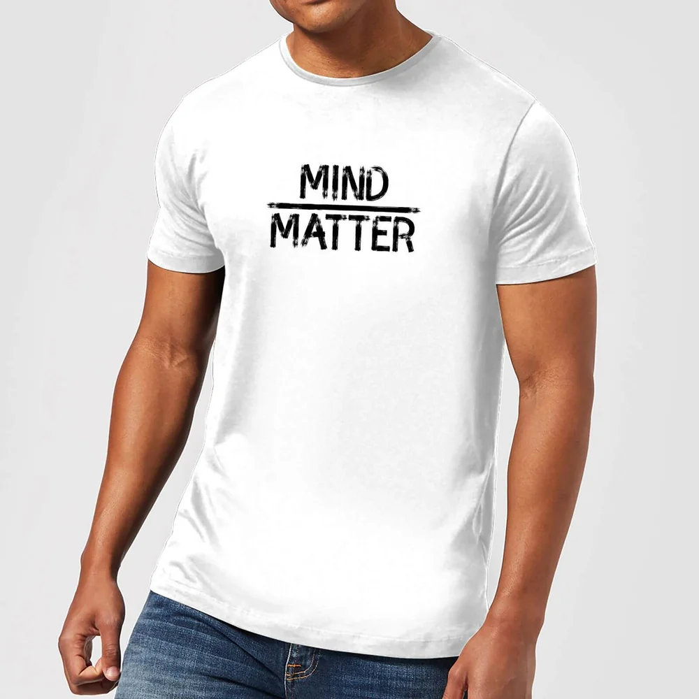 T-Shirt Homme Mind Over Matter - Blanc - S - Blanc Image 1