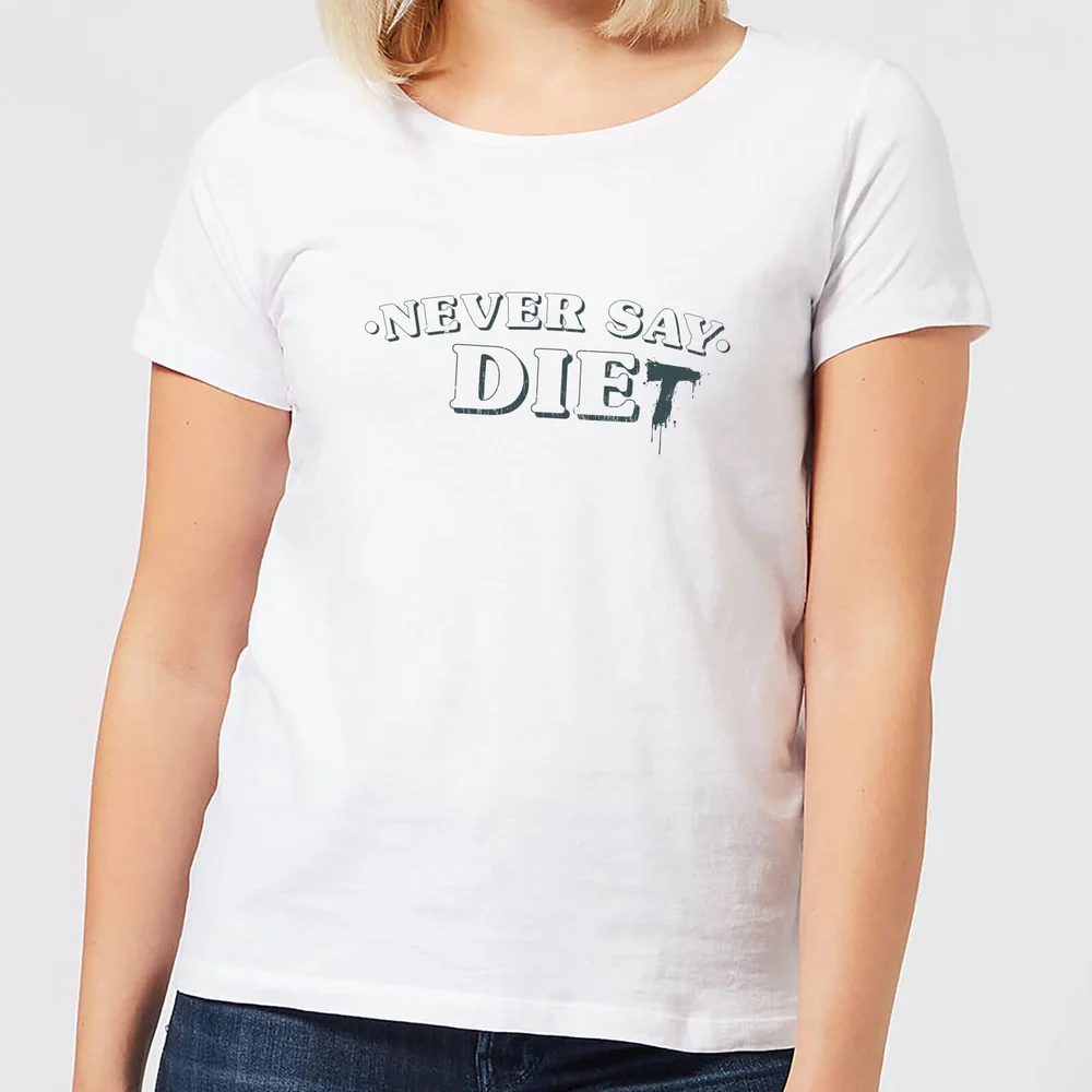 T-Shirt Femme Never Say Die-t - Blanc - S - Blanc Image 1