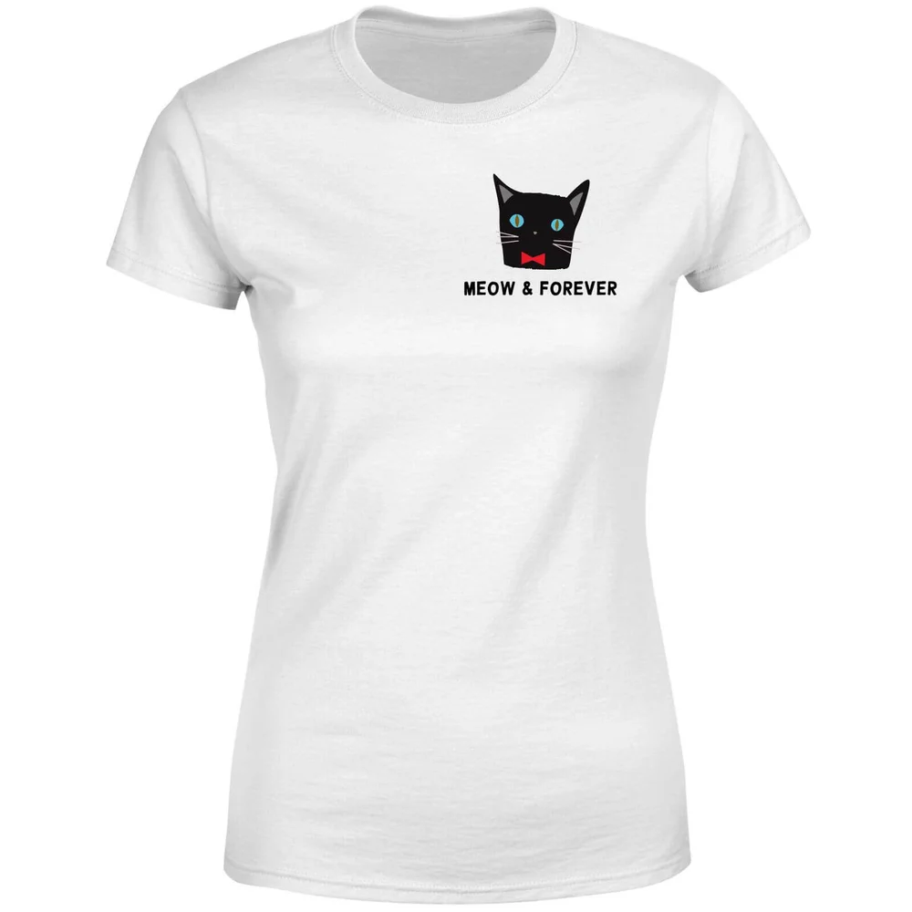 T-Shirt Femme Meow & Forever - Blanc - S - Blanc Image 1